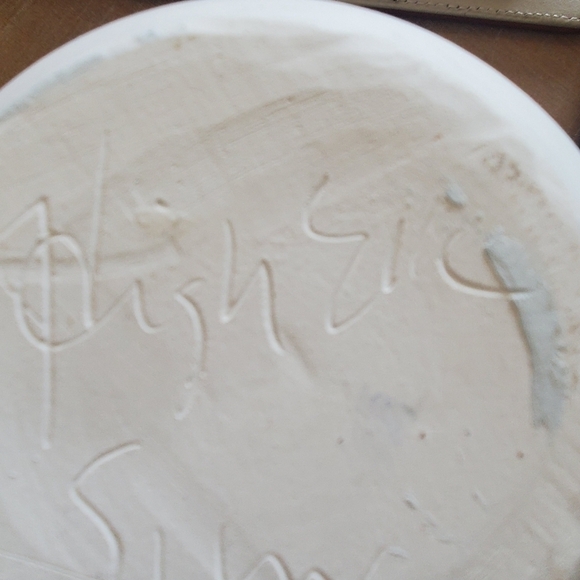 Vintage High (hyh) Elk Soiux handmade southwest vase. Pottrey. Signed - Picture 8 of 8